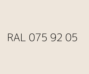 Farbmuster RAL 075 92 05 — Replaced by 075 93 05