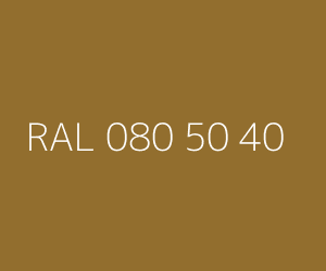 Farbmuster RAL 080 50 40 — Dirt yellow
