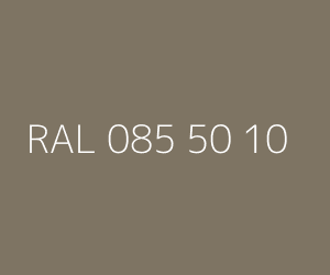 Farbmuster RAL 085 50 10 — Coriander ochre