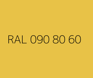Farbmuster RAL 090 80 60 — New yellow