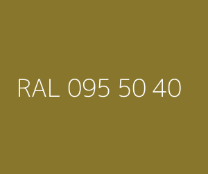Farbmuster RAL 095 50 40 — Garden lettuce green