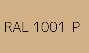 Farbmuster RAL 1001-P