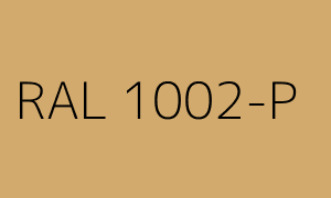 Farbmuster RAL 1002-P