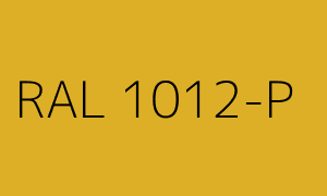 Farbe RAL 1012-P