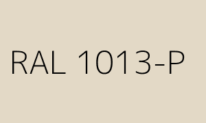 Farbmuster RAL 1013-P