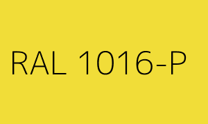 Farbe RAL 1016-P