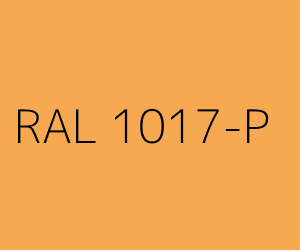 Farbmuster RAL 1017-P — Safrangelb
