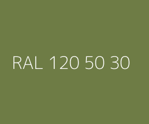 Farbmuster RAL 120 50 30 — Quartz green