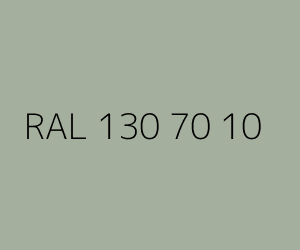 Farbmuster RAL 130 70 10 — Limestone green