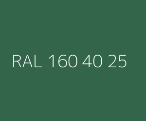 Farbmuster RAL 160 40 25 — Black pine green