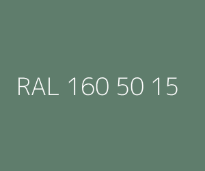Farbmuster RAL 160 50 15 — Stone cypress green