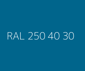 Farbmuster RAL 250 40 30 — Pool blue