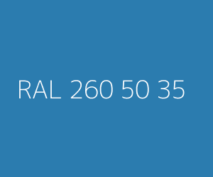 Farbmuster RAL 260 50 35 — Vermeer blue