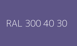 Farbmuster RAL 300 40 30