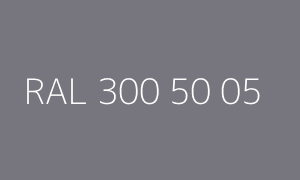 Farbmuster RAL 300 50 05