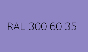 Farbmuster RAL 300 60 35