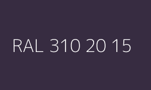 Farbmuster RAL 310 20 15
