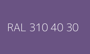 Farbmuster RAL 310 40 30