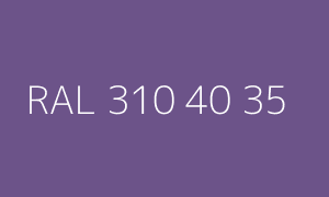 Farbmuster RAL 310 40 35