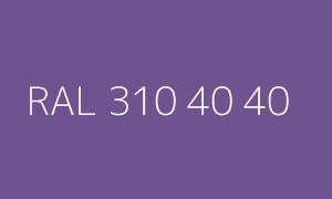 Farbmuster RAL 310 40 40