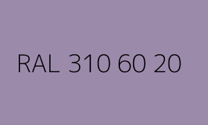 Farbmuster RAL 310 60 20