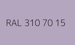Farbmuster RAL 310 70 15