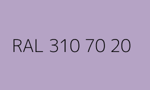 Farbmuster RAL 310 70 20