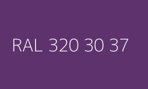 Farbmuster RAL 320 30 37