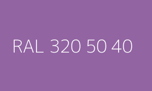 Farbmuster RAL 320 50 40