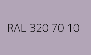 Farbmuster RAL 320 70 10