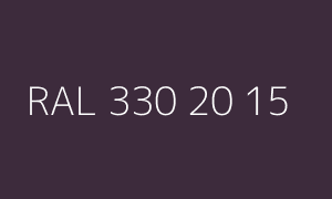 Farbmuster RAL 330 20 15