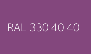 Farbmuster RAL 330 40 40