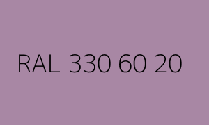 Farbmuster RAL 330 60 20