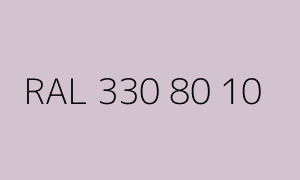 Farbmuster RAL 330 80 10