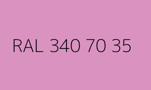 Farbmuster RAL 340 70 35