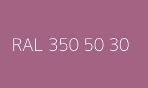 Farbmuster RAL 350 50 30