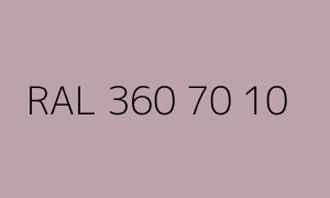 Farbmuster RAL 360 70 10
