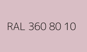Farbmuster RAL 360 80 10