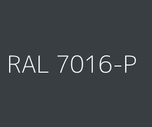 Farbmuster RAL 7016-P — Anthrazitgrau